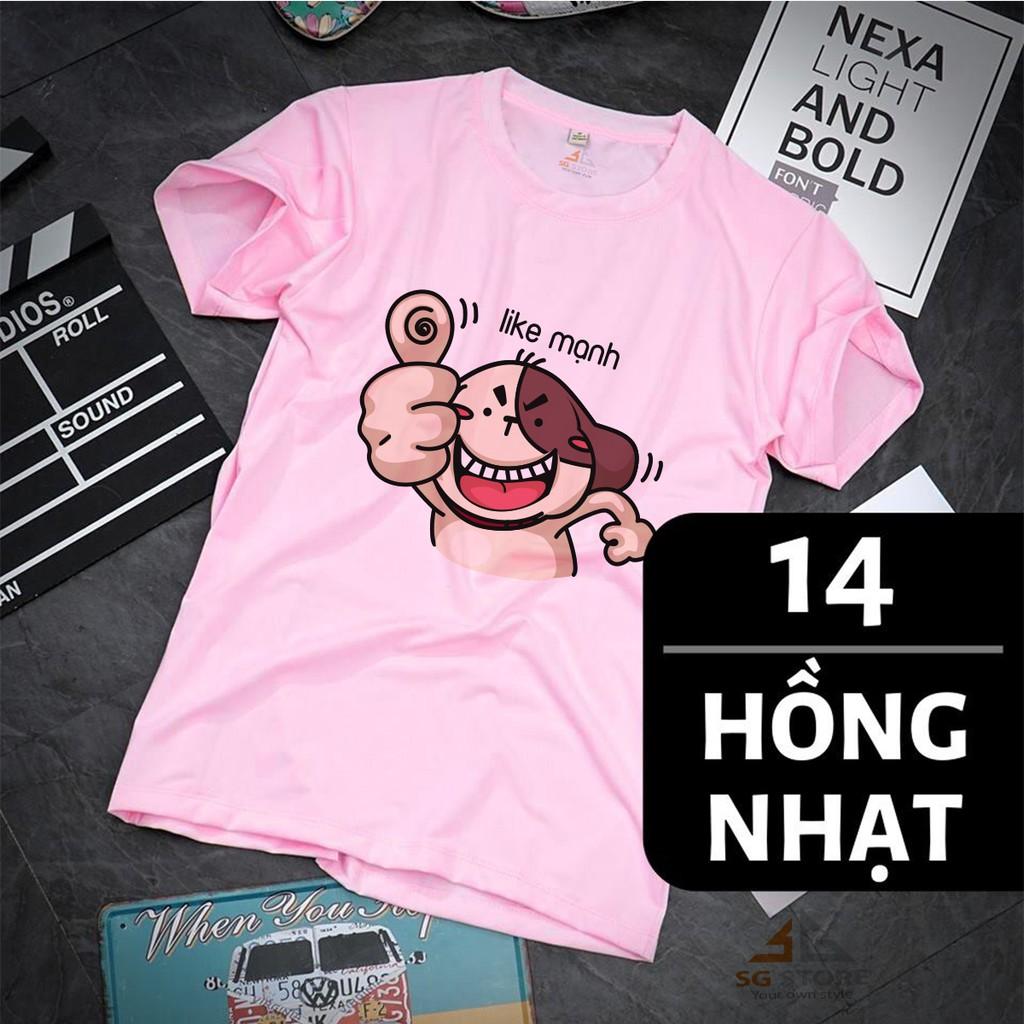 ÁO THUN IN ICON DỄ THƯƠNG - NHIỀU MÀU