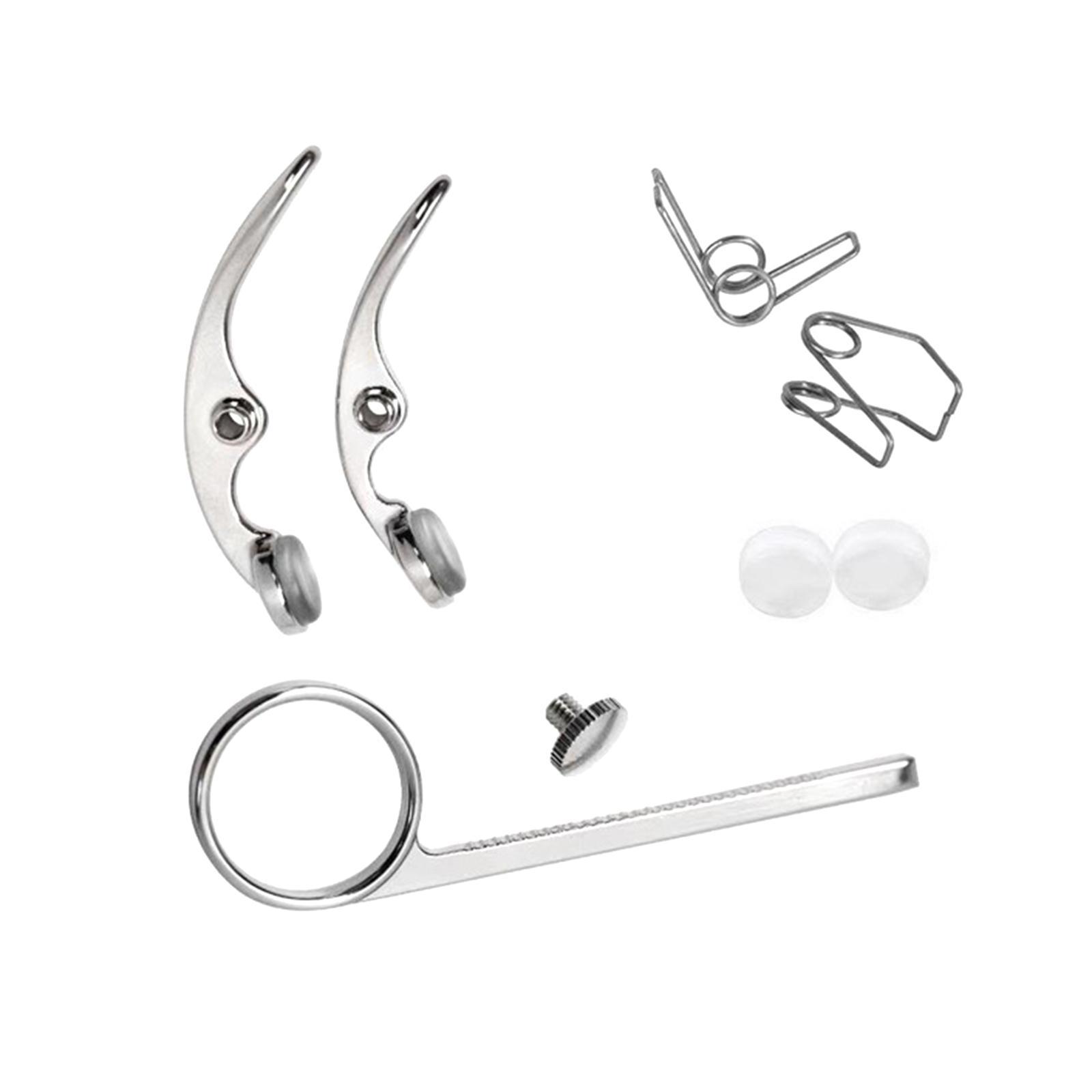 Trumpet Water Value Value with Springs Screws Accessories Repair Tool for Trombone Trumpet