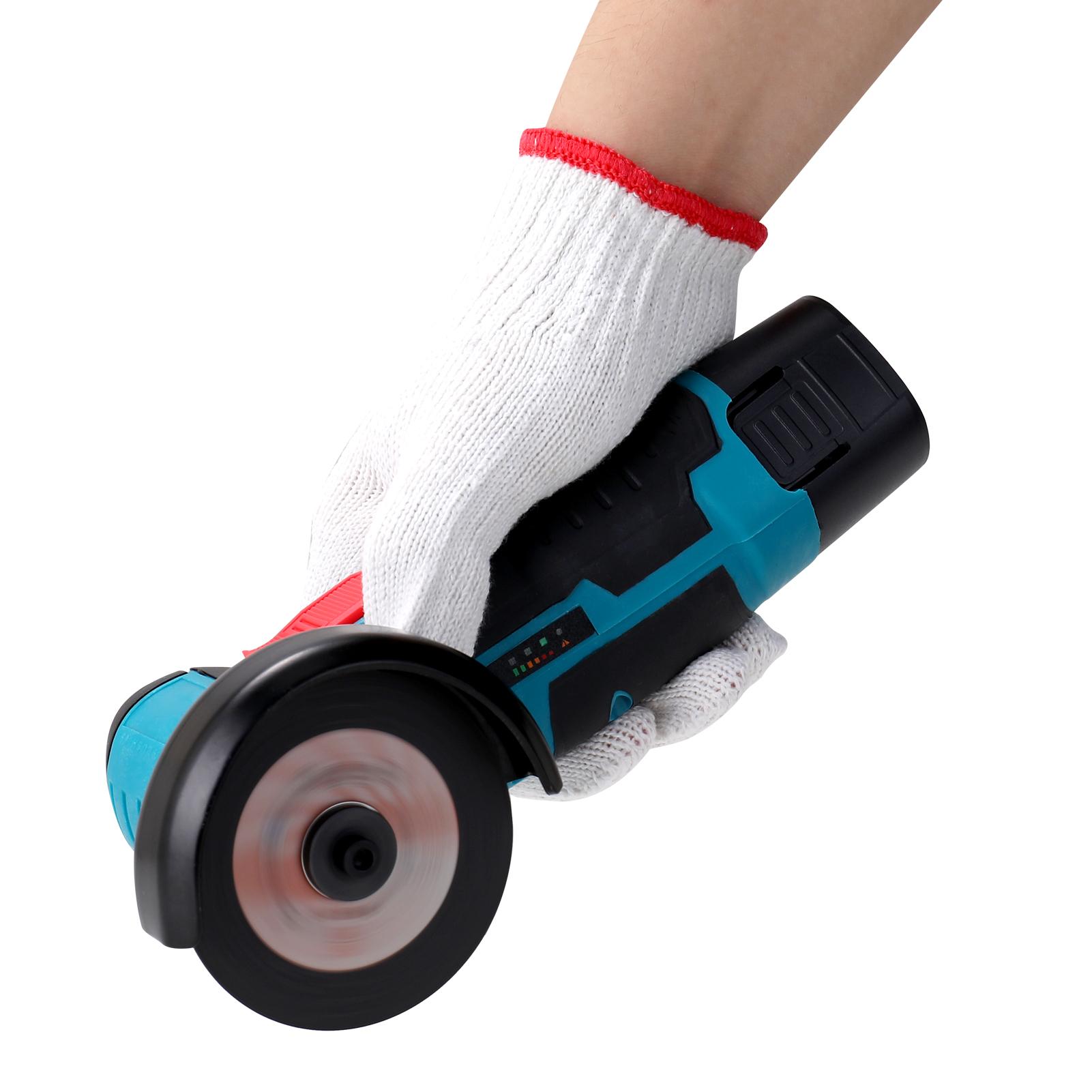 19500rpm Electric Grinding Machine Handheld Multifunctional Angle Grinder for Cutting Polishing Ceramic Tile Wood Stone Steel