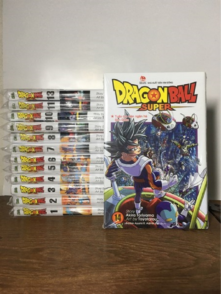 Sách - Dragon Ball Super (combo 14 tập gồm tập 1 đến tập 13 là bản tái bản, tập 14 là bản in đâu)