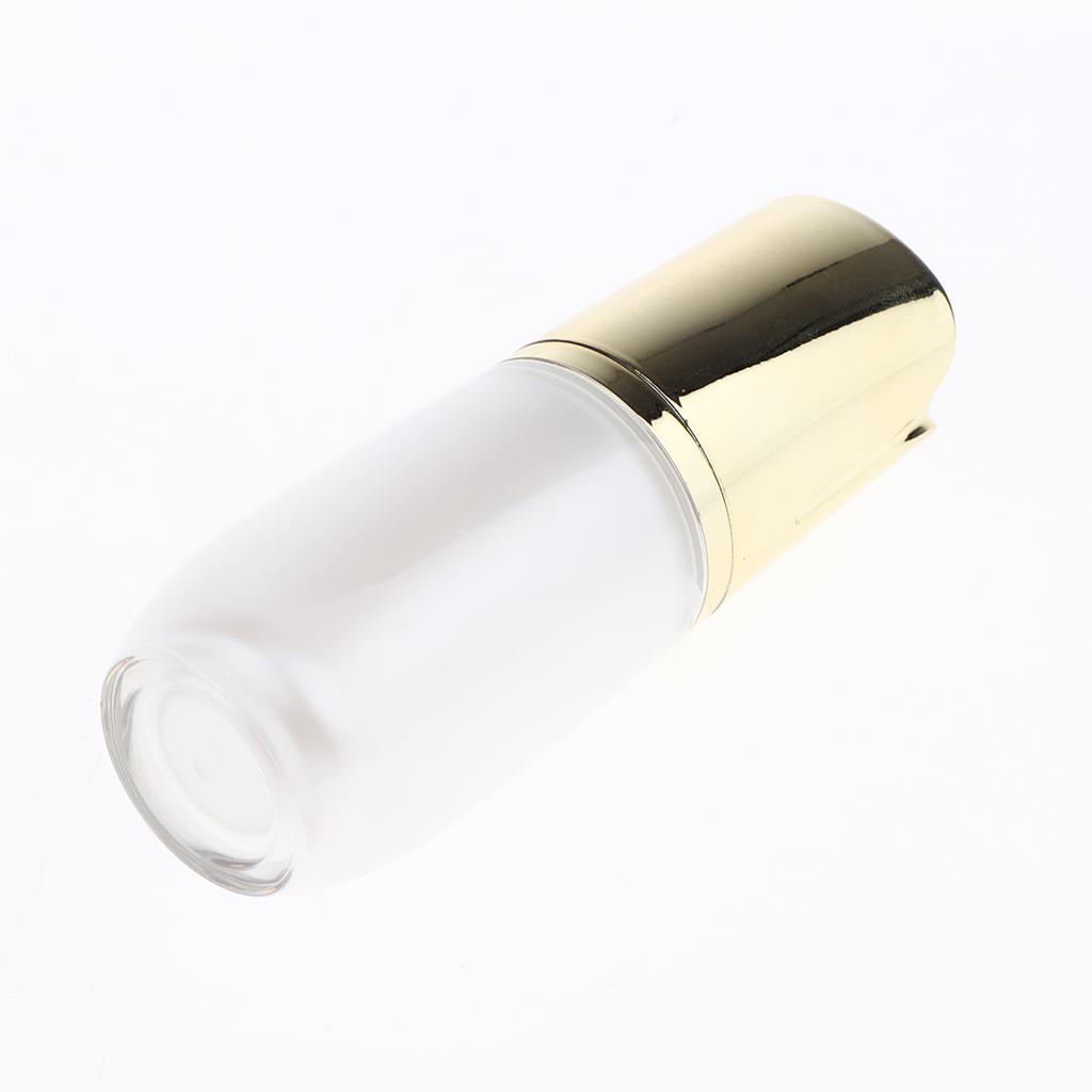 Empty Refillable Acrylic Pump Press Bottle Container Jar for Lotion