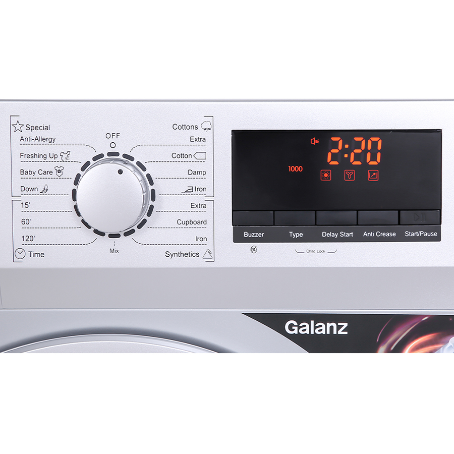 Máy Sấy Cửa Trước Galanz 7 Kg DV-70T5C(S) - Chỉ giao tại HN