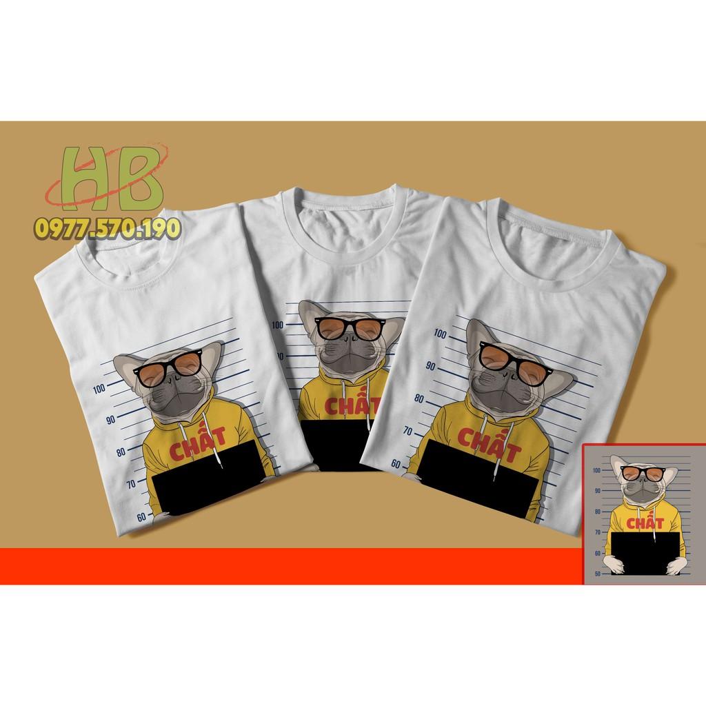 Áo Thun Trắng Pull Chất Cotton Full Size