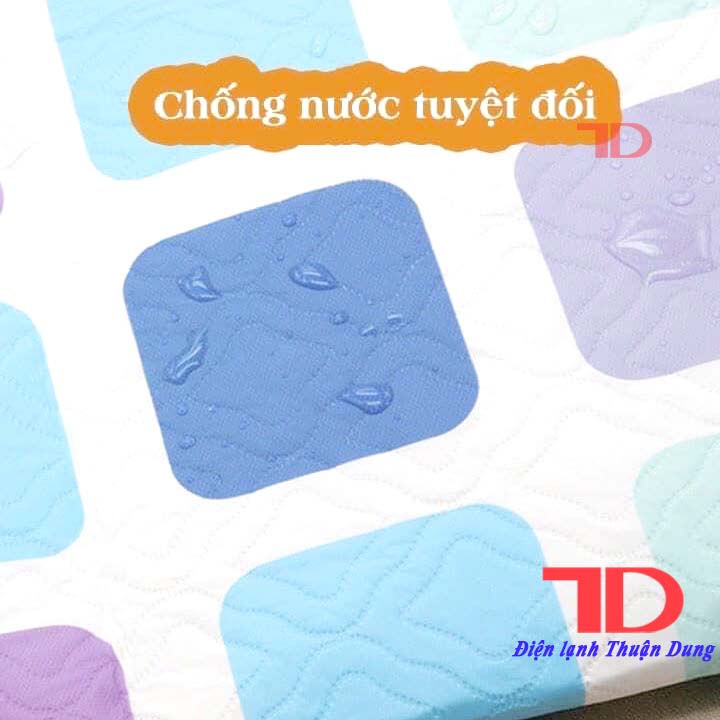 Áo trùm máy giặt cửa ngang và cửa trên 7kg-12kg, Tấm che máy giặt, bạt phủ chống nước, chống bụi [Hoa văn ngẫu nhiên] hàng chính hãng - Điện Lạnh Thuận Dung