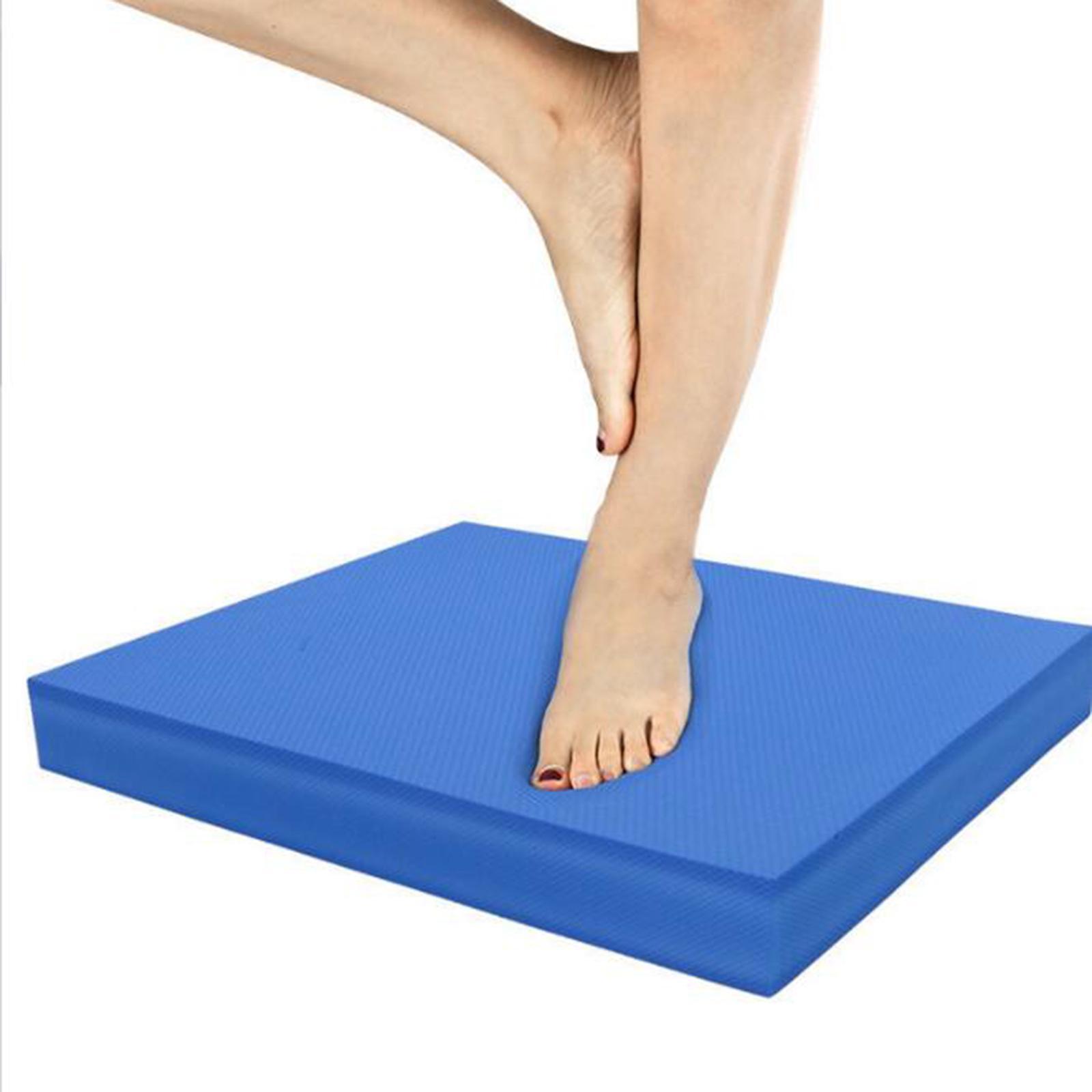 2Pack Foam Balance Cushion Knee Pad for Fitness Stability Balance Training Pilates Fitness Home Gym