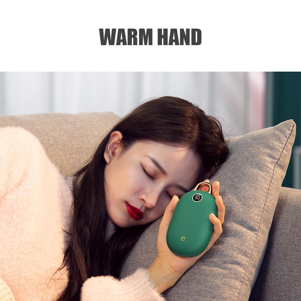 Máy làm ấm tay pin 10000mAh 2 cấp độ sưởi ấm