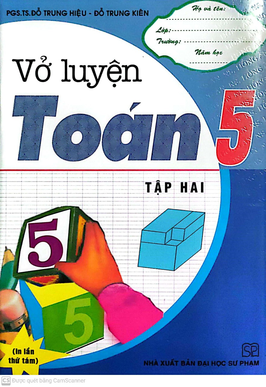 Vở Luyện Toán 5 Tập Hai