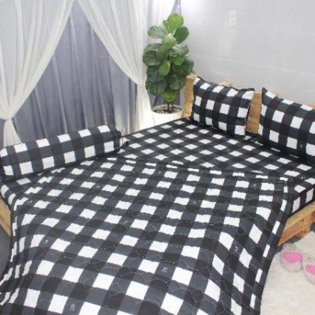 Bộ Drap 100% Cotton Cao Cấp VN