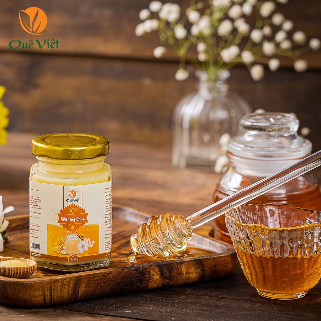Sữa ong chúa nguyên chất Quê Việt bồi bổ cơ thể, tăng cường sức khoẻ 100ml