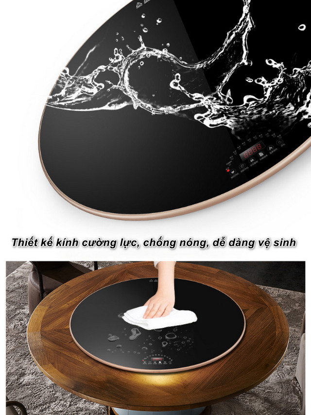 Mâm điện tử giữ nóng thức ăn đa năng 380W