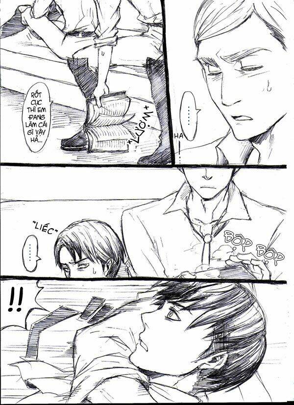 tấn công người khổng lồ - doujinshi eruri chapter 4 6