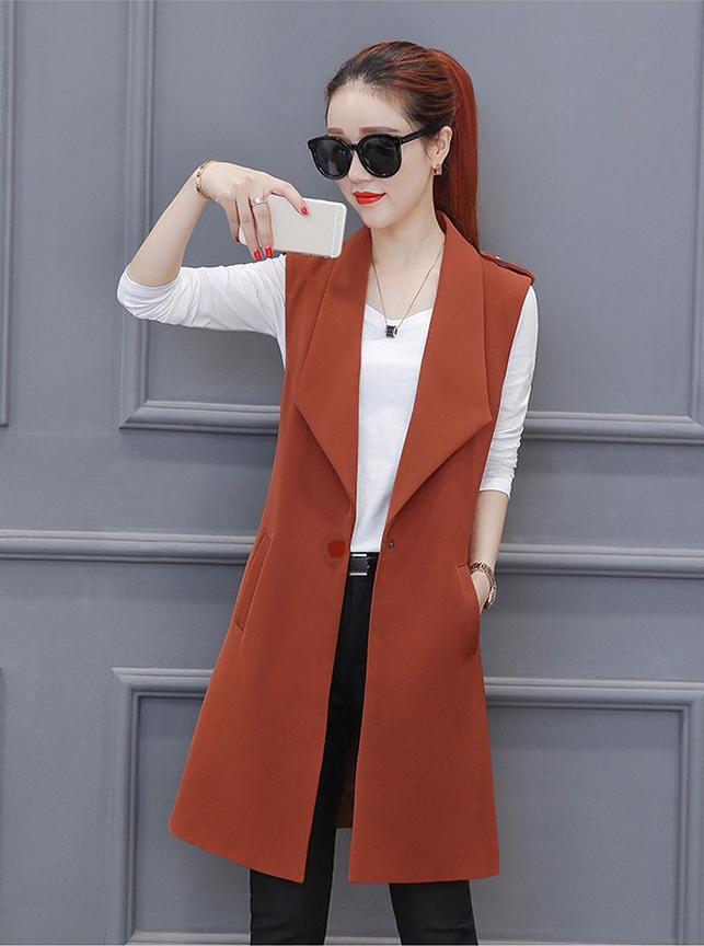 Áo Vest Form Dài