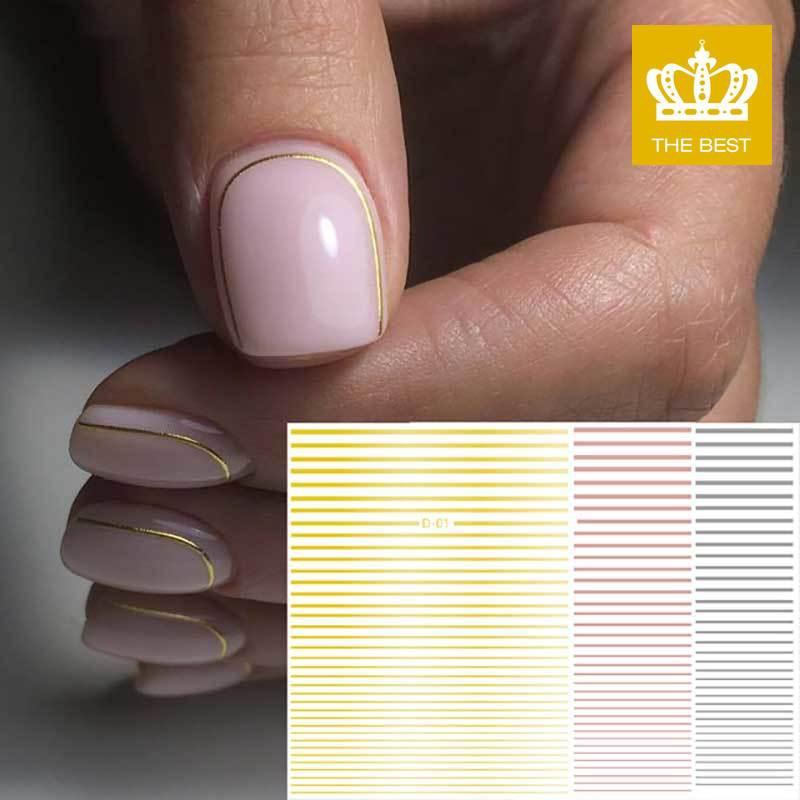 BeautyBigBang Miếng dán trang trí móng tay nghệ thuật đa dạng tùy chọn họa tiết bắt mắt