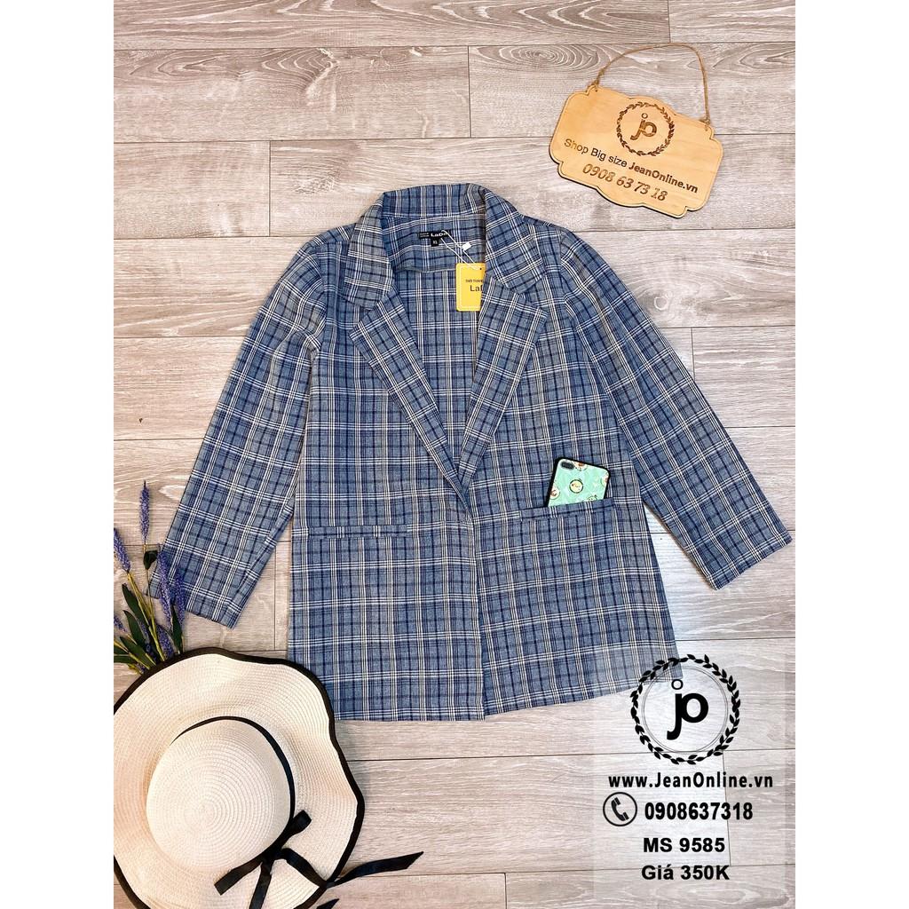 Blazer Tay Dài Bigsize nữ áo khoác vest ngoại cỡ