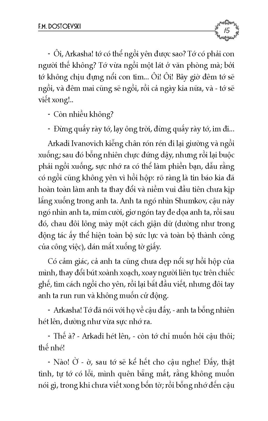 Trái Tim Yếu Mềm - Tác giả F.M Dostoievski; Trần Vĩnh Phúc dịch