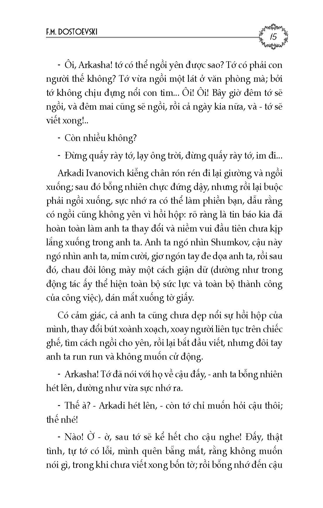 Trái Tim Yếu Mềm - (Tuyển tập truyện vừa Nga đương đại) Tác giả F.M Dostoievski; Trần Vĩnh Phúc dịch