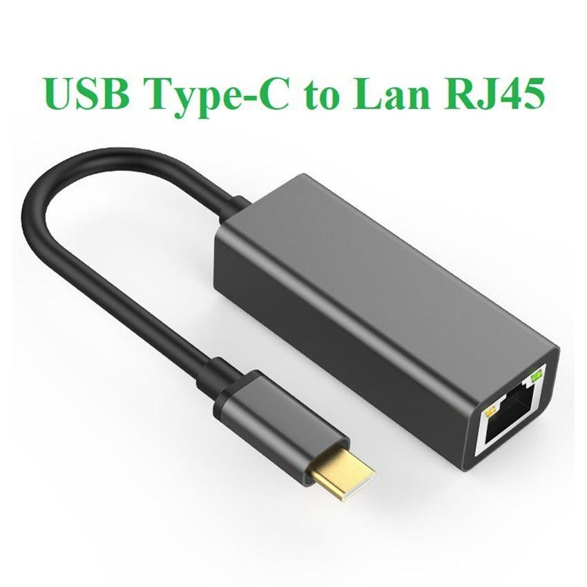Cáp Chuyển Đổi Mạng Gigabit Type-C Sang RJ45 Cho Máy Tính Xách Tay