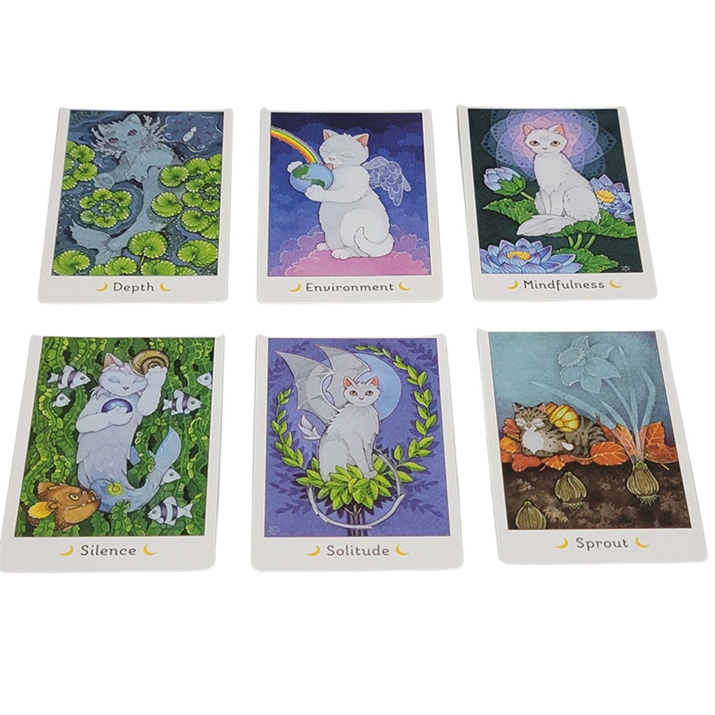 Bộ Bài Affirmations Of The Fairy Cats O12