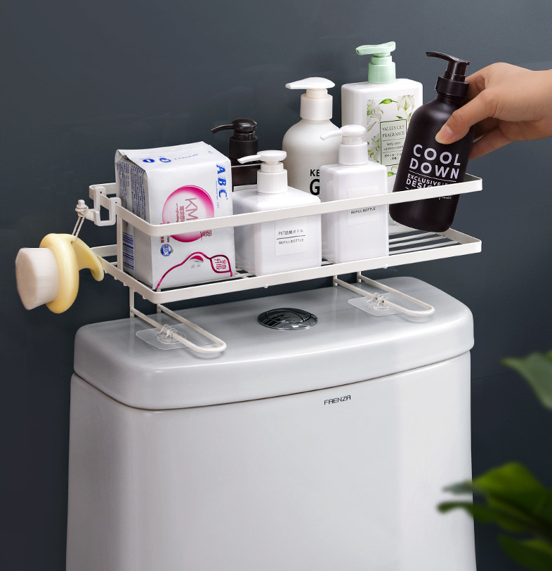 Kệ để gọn đồ trên Toilet
