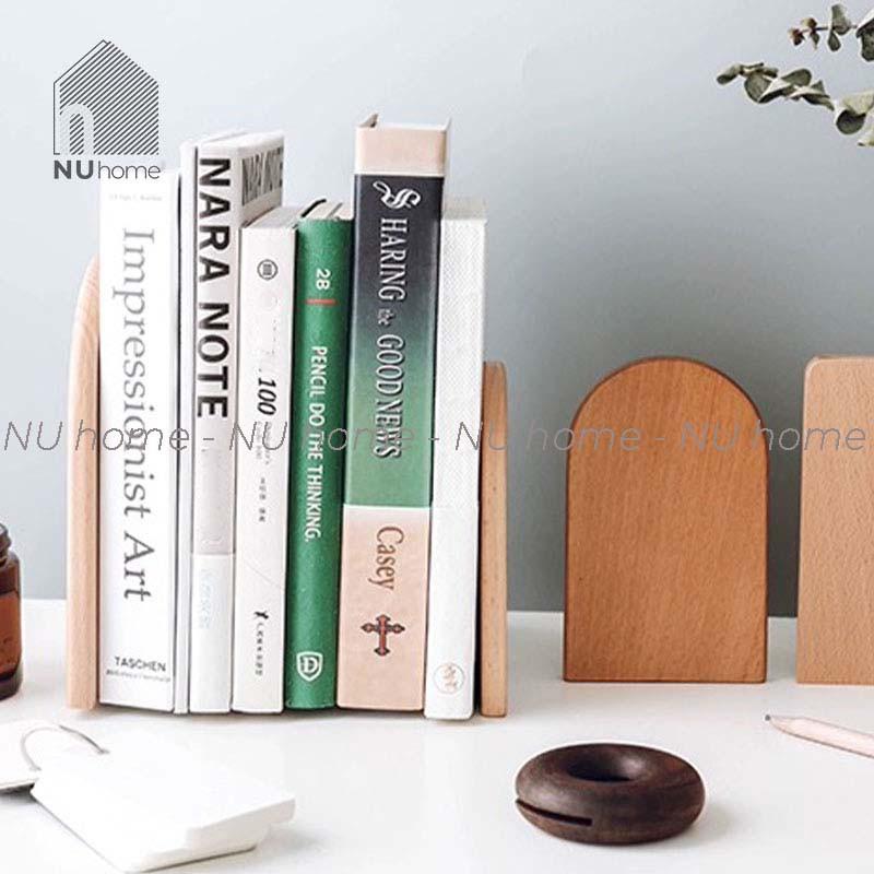 nuhome.vn | Giá chặn sách - Buko, giá chặn sách gằng gỗ thiết kế sang trọng đẹp mắt và tiện dụng