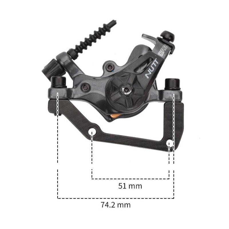 180/203/140/160mm Ultralight Bicycle PM/IS Converter A To B Disc Brake Adaptor Bracket Mountain Bike Rotor Accessories