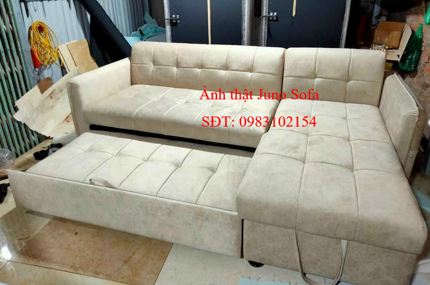 Sofa giường kéo góc L Juno Sofa Chất lượng Kích thước 250 x 150cm