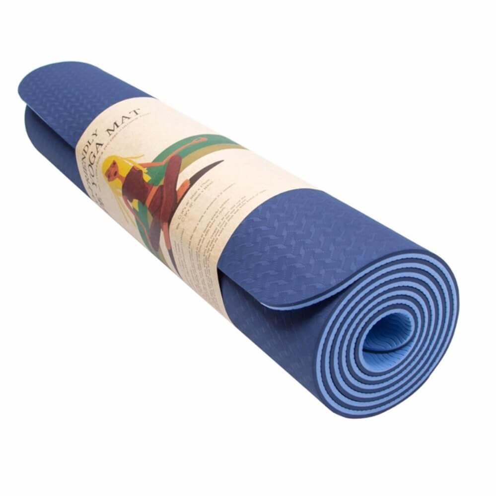 Thảm tập GYM 8mm - Thảm tập YOGA tpe 2 lớp