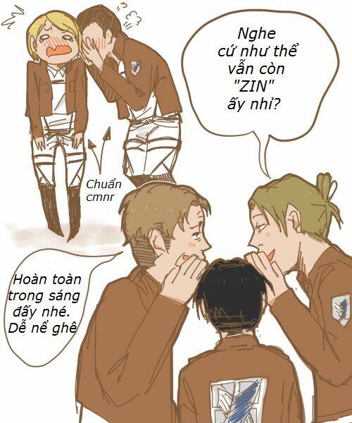 đại chiến titan - những sưu tầm về doujinshi chapter 53 8