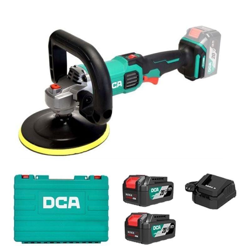 MÁY ĐÁNH BÓNG KHÔNG CHỔI THAN DÙNG PIN 20V DCA ADSP02-180BM - HÀNG CHÍNH HÃNG