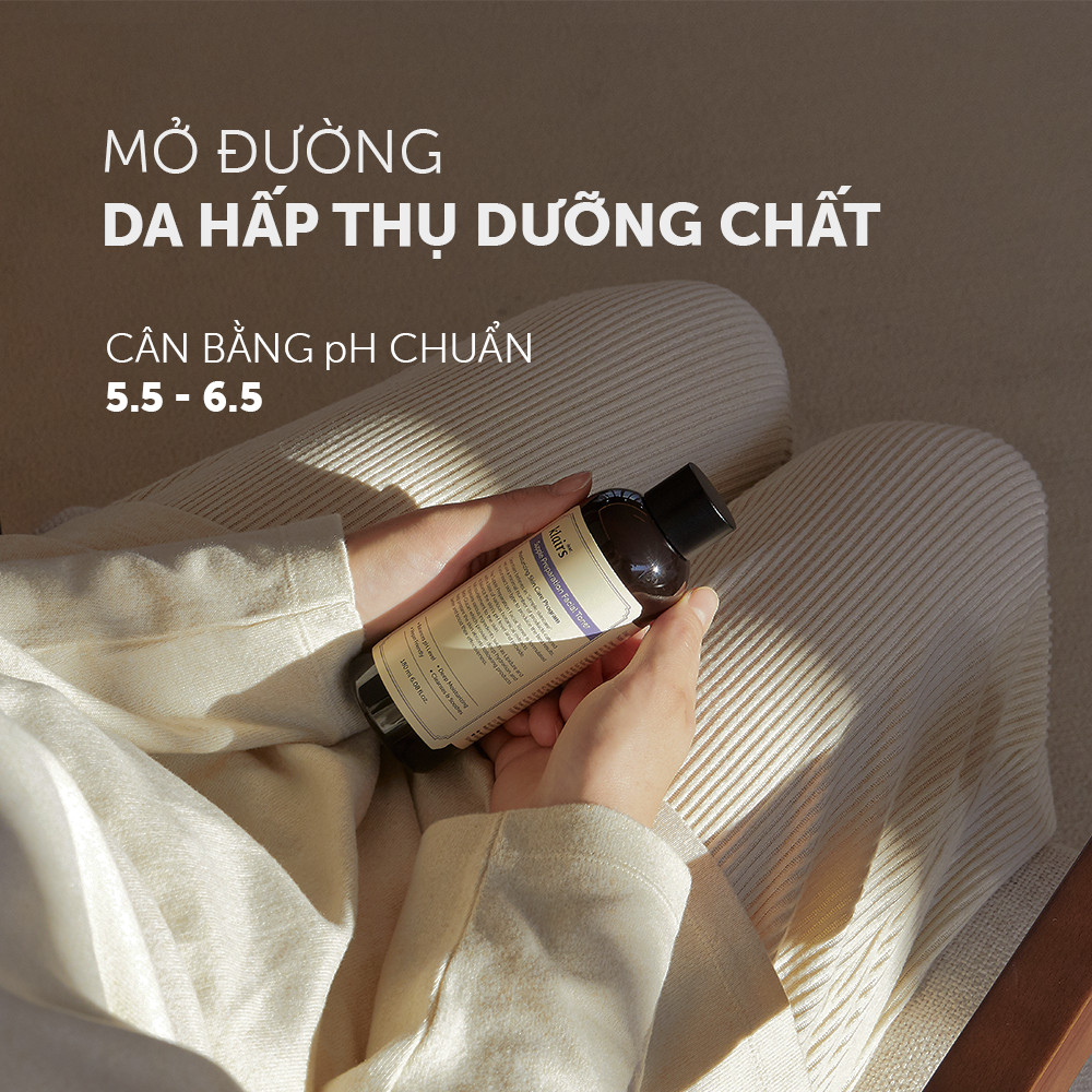 Bộ 3 Sản Phẩm Dưỡng Ẩm Phục Hồi Da Ban Đêm Dear Klairs Midnight Blue (Toner Có Mùi 180ml + Serum 20ml + Kem 60ml)