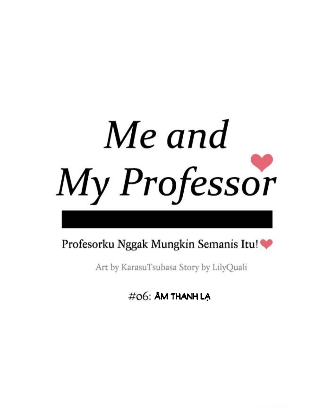tôi và giáo sư của tôi chapter 6 13