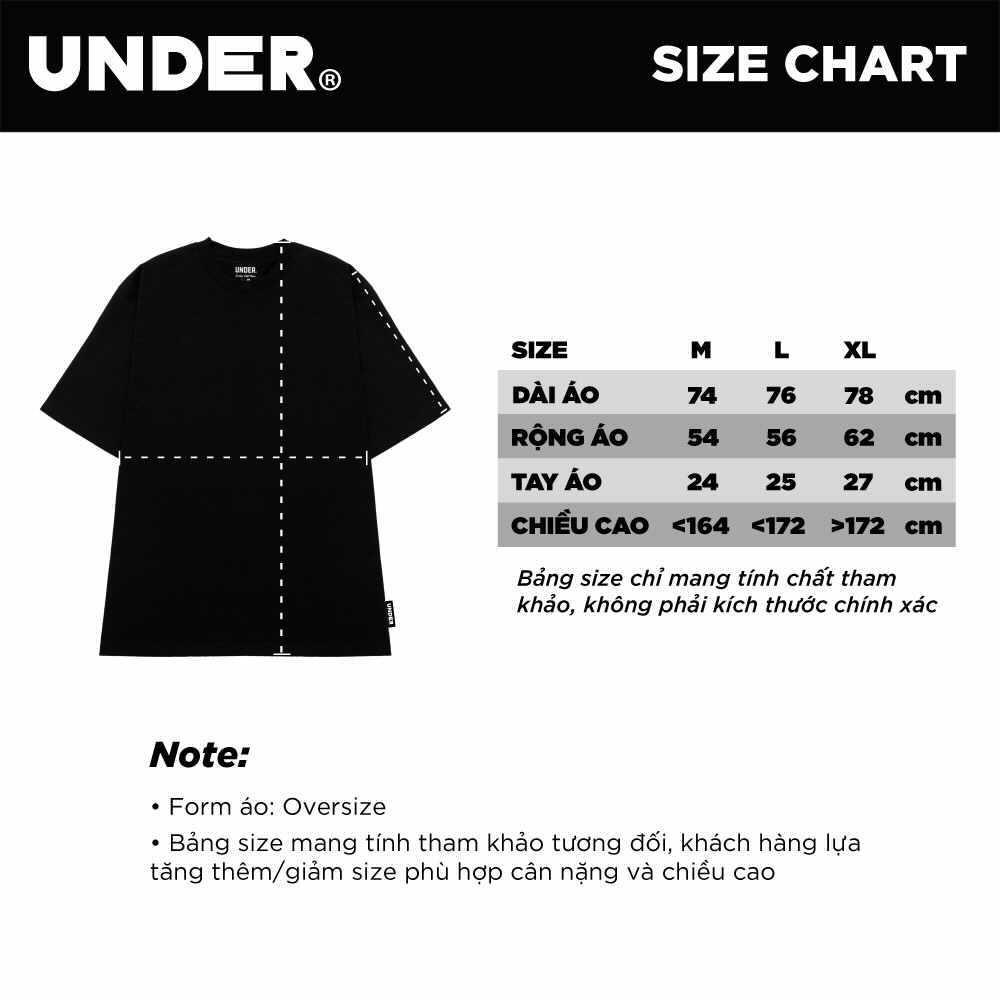 Áo thun trơn UNDER Basic Tee - UTS001