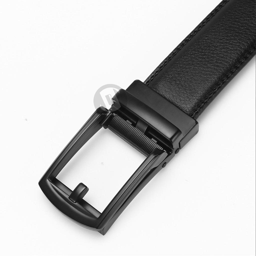 Dây Thắt Lưng, Nịt Nam Da Bò Cao Cấp - ShinBasic, Bảng Khoá Tự Động, Thời Trang Công Sở, BELTS21BAS09-2