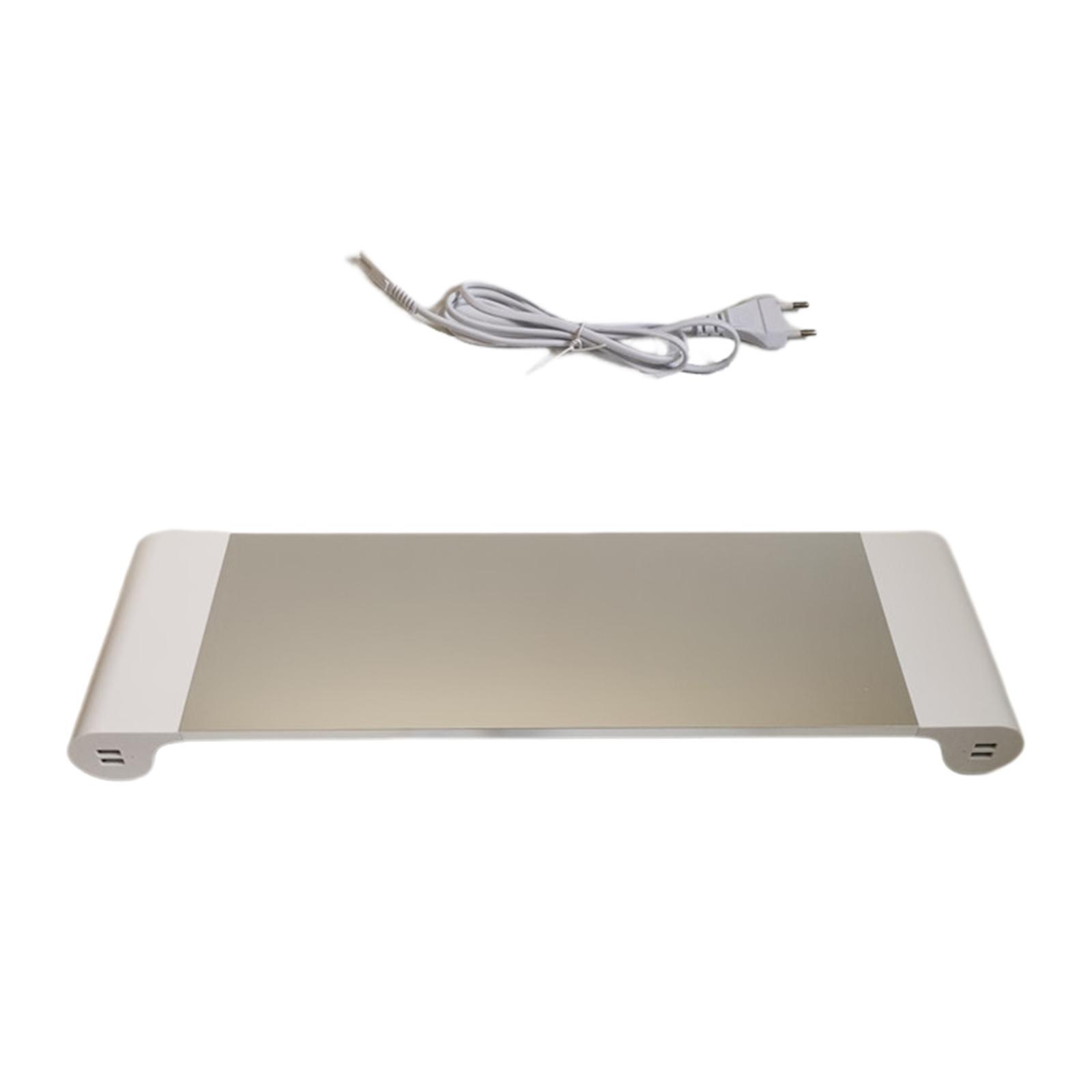 Monitor Stand Riser PC Screen Stand Sturdy Universal Desk Accessories Home Office Use Computer Monitor Shelf Desktop Monitor Heightened Rack