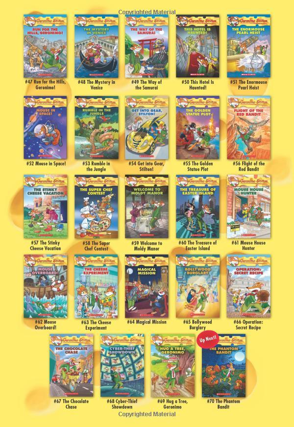 Sách ngoại văn: Geronimo Stilton #69: Hug a Tree, Geronimo