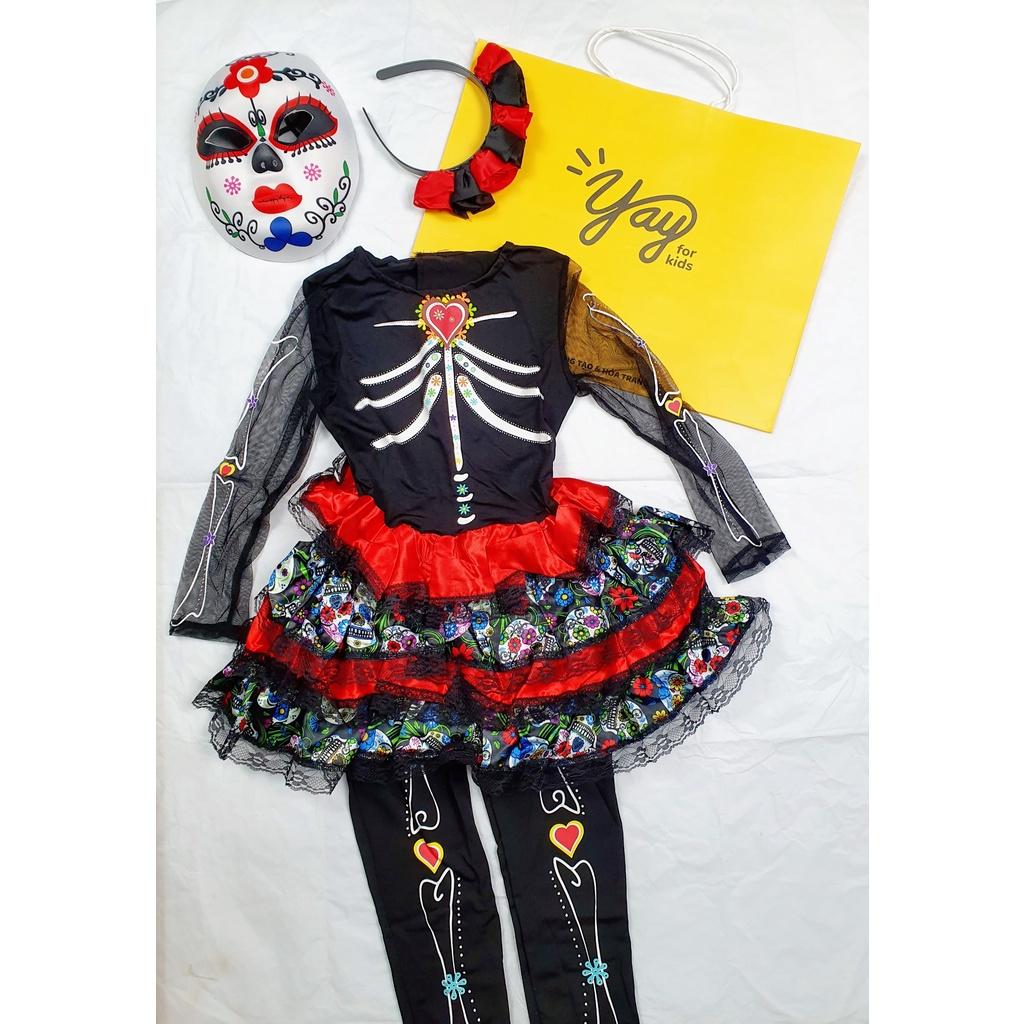 Đồ hóa trang trẻ em - Váy cô dâu ma 2 | Day of The Dead - FT22663