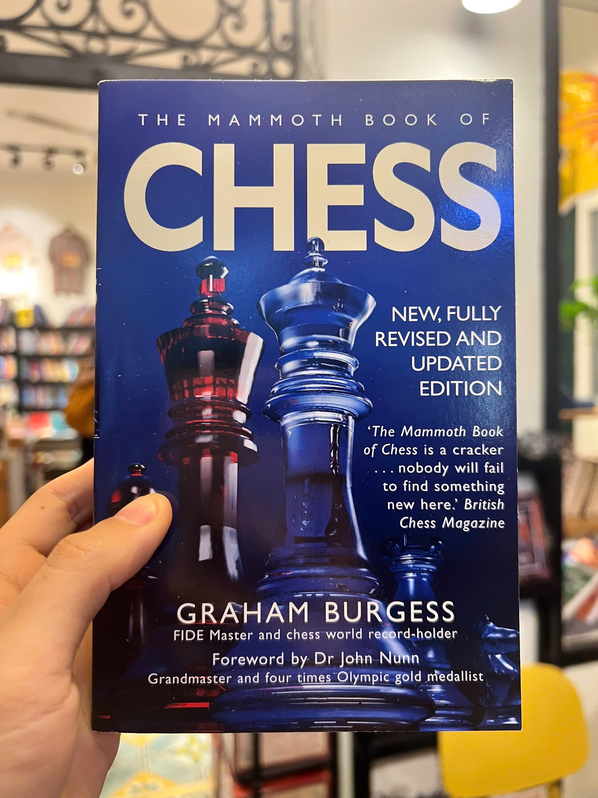 Sách - The Mammoth Book of Chess by Graham Burgess | Nonfiction / Games / Ngoại văn / Cờ vua