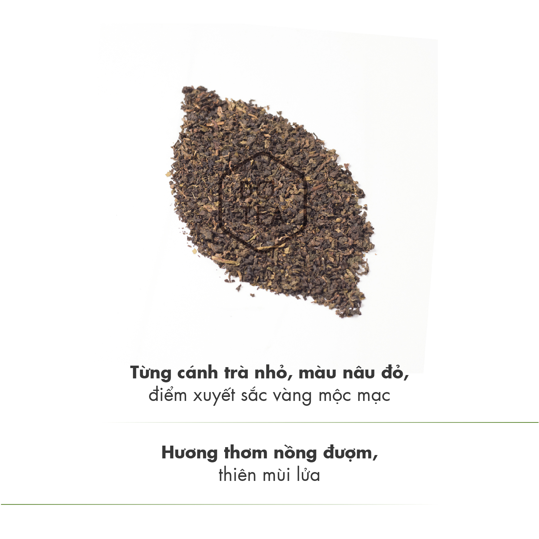 Mạt Ô Long Trà L271 Dotea 500g/ 100g Thơm Nồng Thiên Mùi Lửa Sắc Nước Vàng Trong