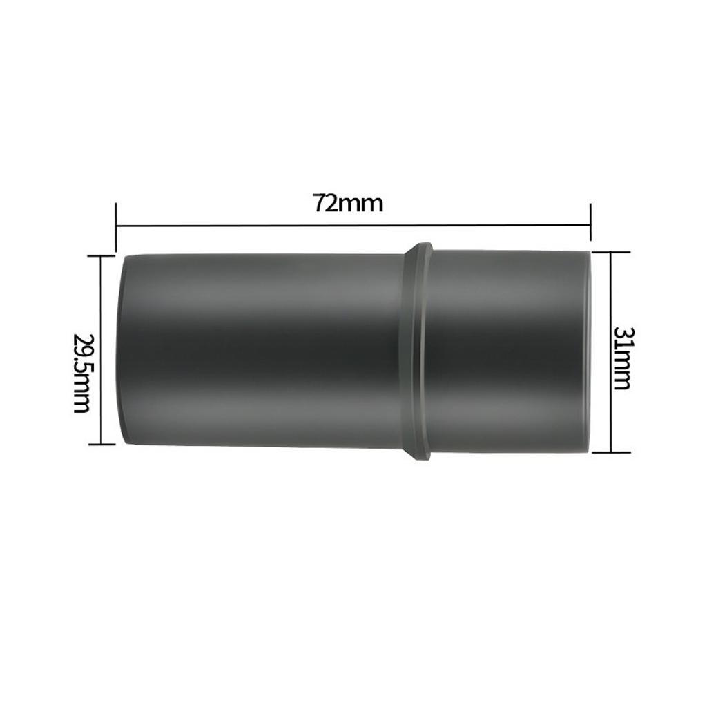 Universal Replacement 1-1/4" Household Vacuum Cleaning Kit, Black