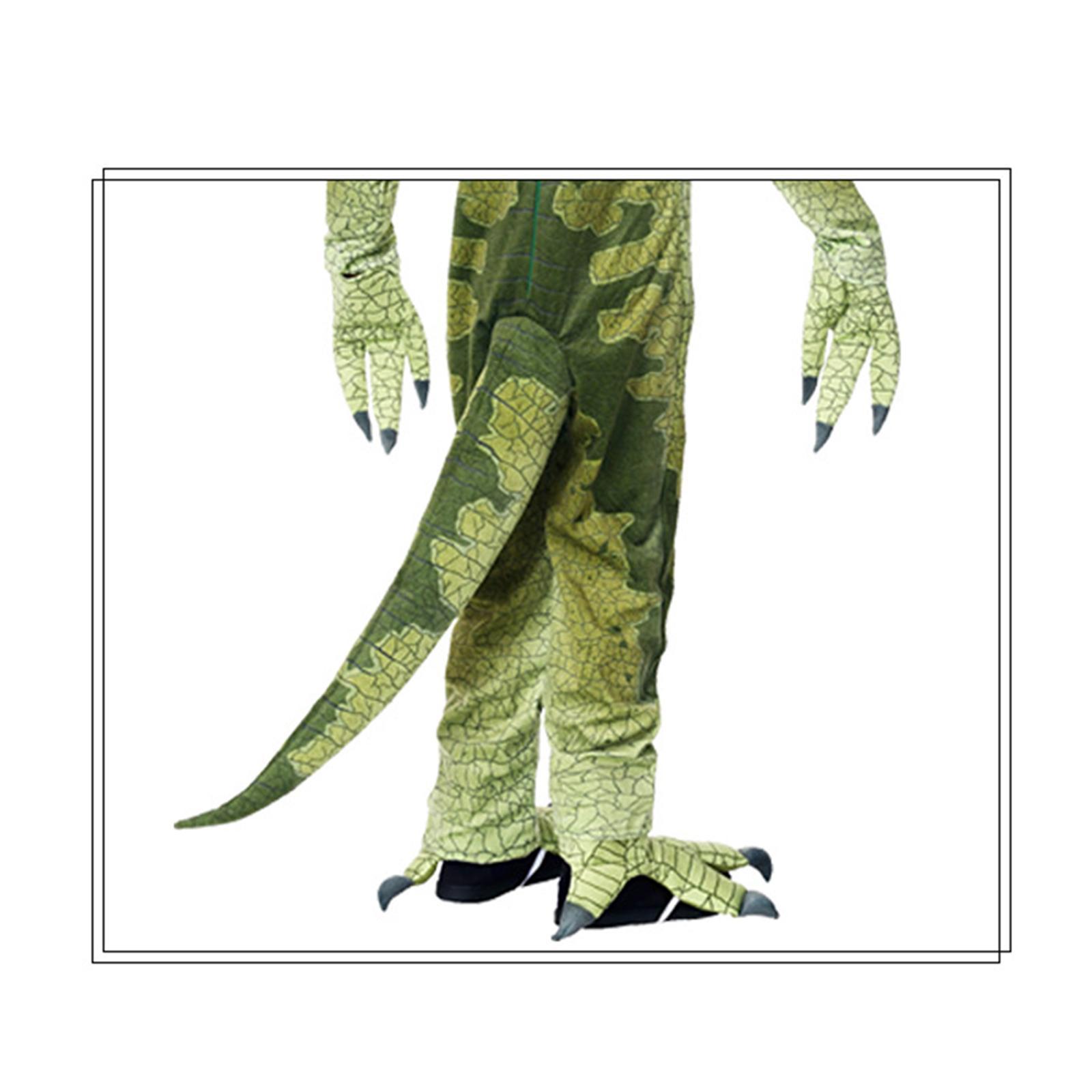 Triceratops Costume Dinosaur Jumpsuit Dinosaur Child Costume for Cosplay Halloween Costumes