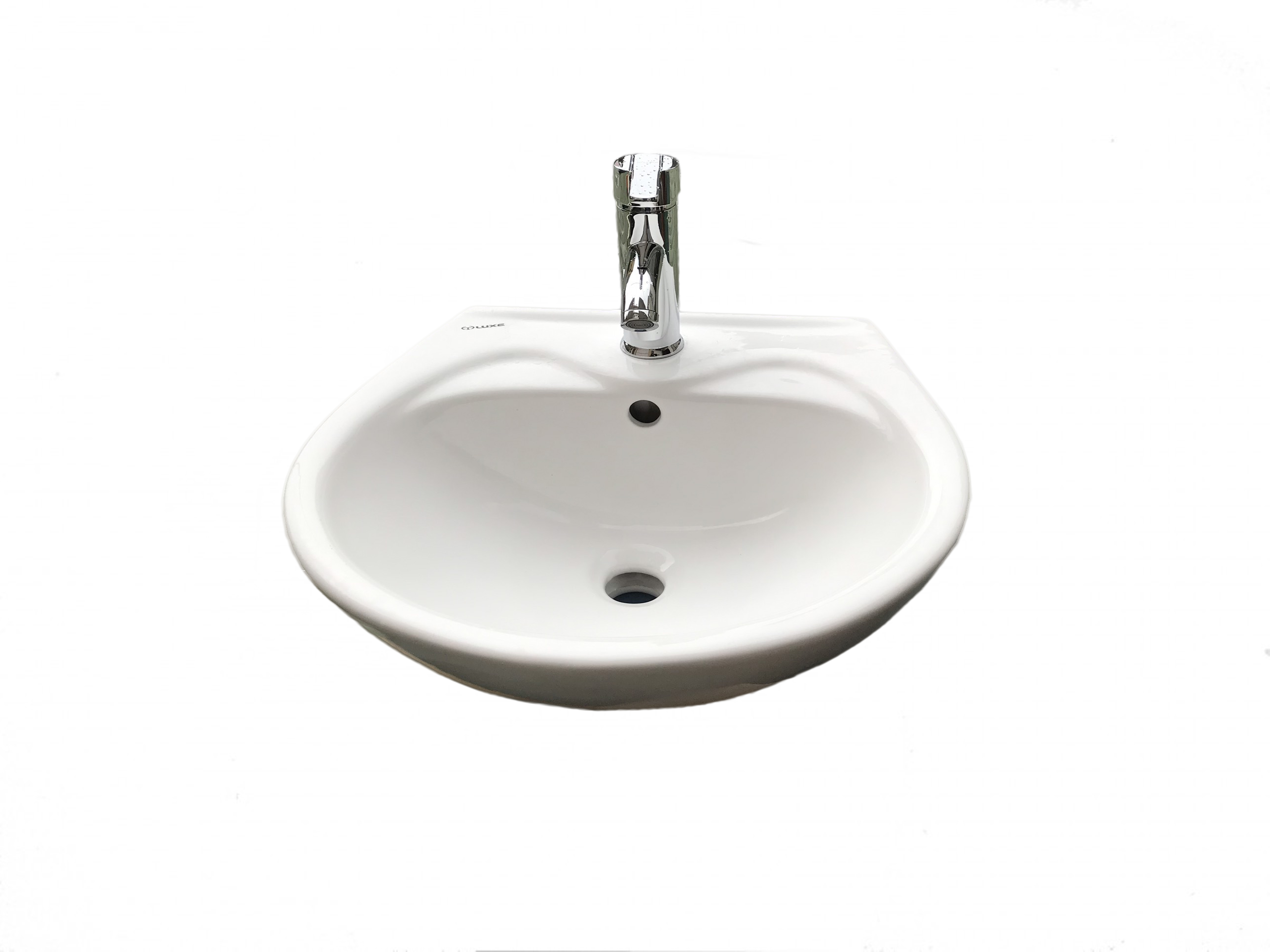 Chậu Lavabo 1 lỗ cao cấp LUXE C01