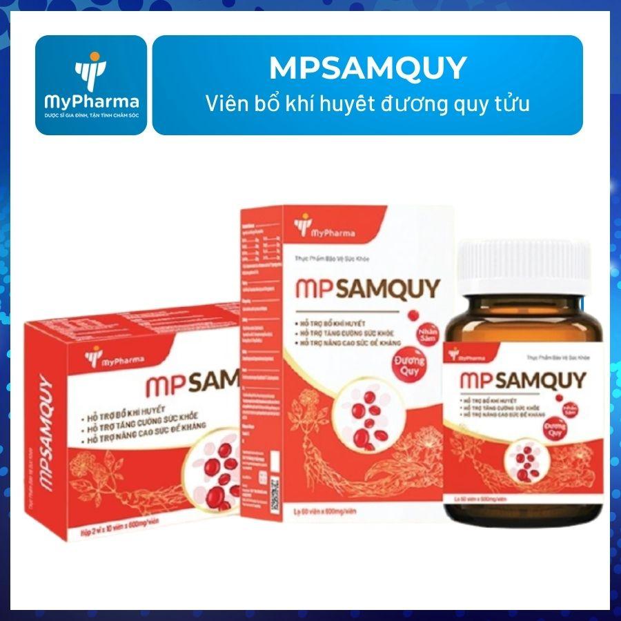Viên bổ khí huyết, bổ máu, tăng cường sức đề kháng MPsamquy hỗ trợ giảm mệt mỏi