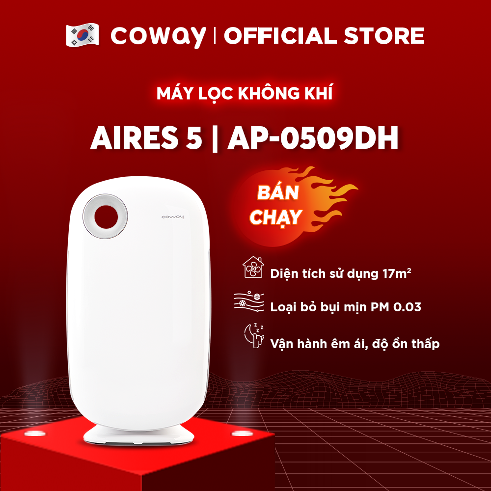 Máy lọc không khí Coway Aires (5) AP-0509DH - Hàng chính hãng