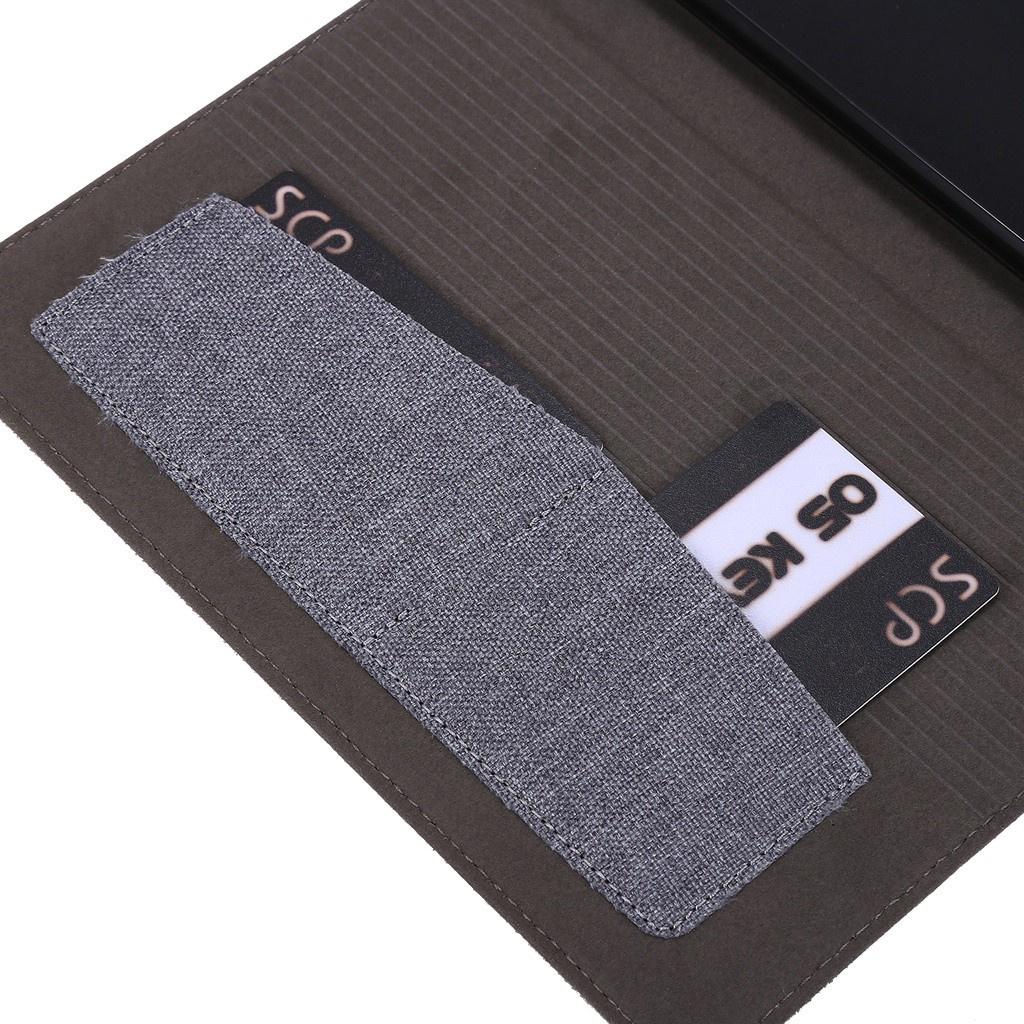Bao Nắp Gập Chất Giả Denim Cho Máy Tính Bảng Amazon Fire Hd 10 2021 11th Gen Fire Hd10 Plus 10.1 Inch