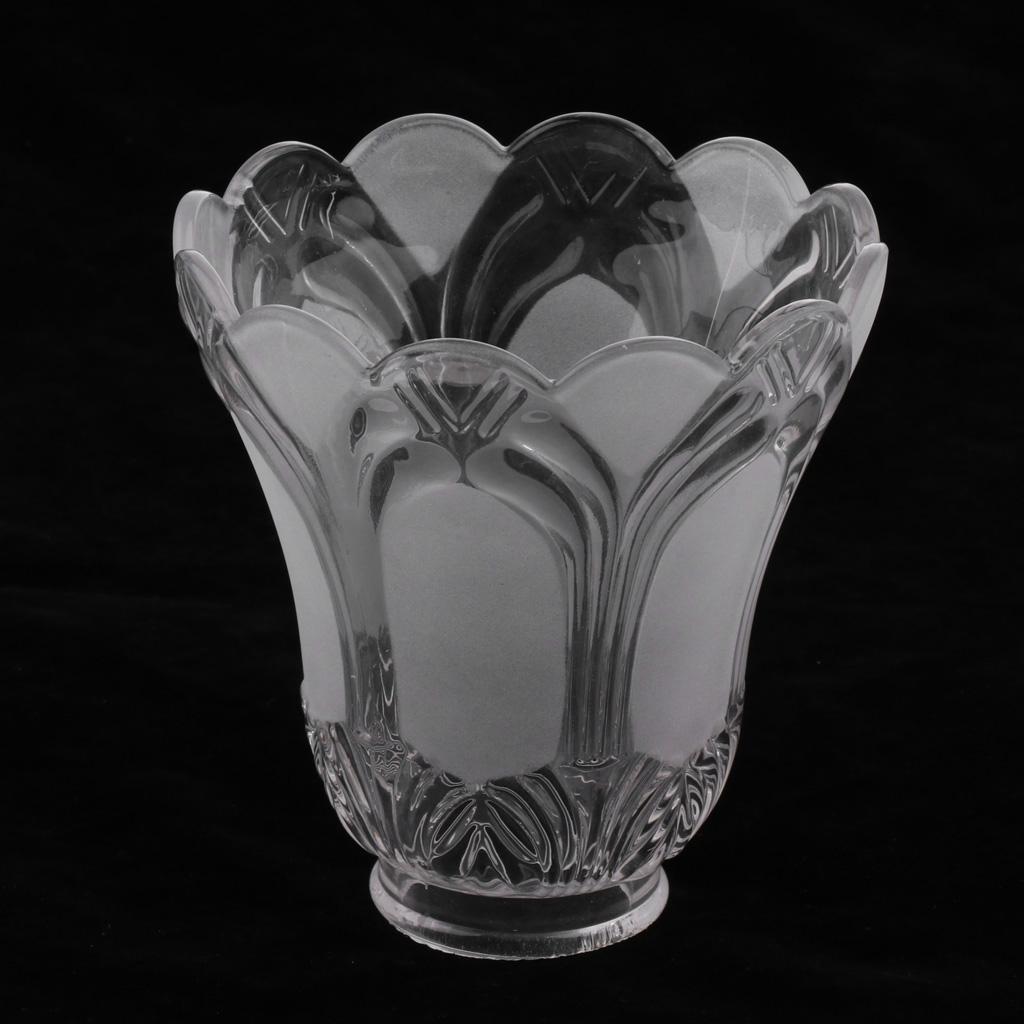 #1 Bell Frosted Glass Shade Ceiling Light Shade Traditional Lamp Shade 2x
