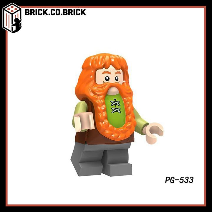 Đồ chơi lắp ráp Mô hình minifig Phim Chúa tể của Những Chiếc nhẫn Lord of the rings PG8149 - PG-533