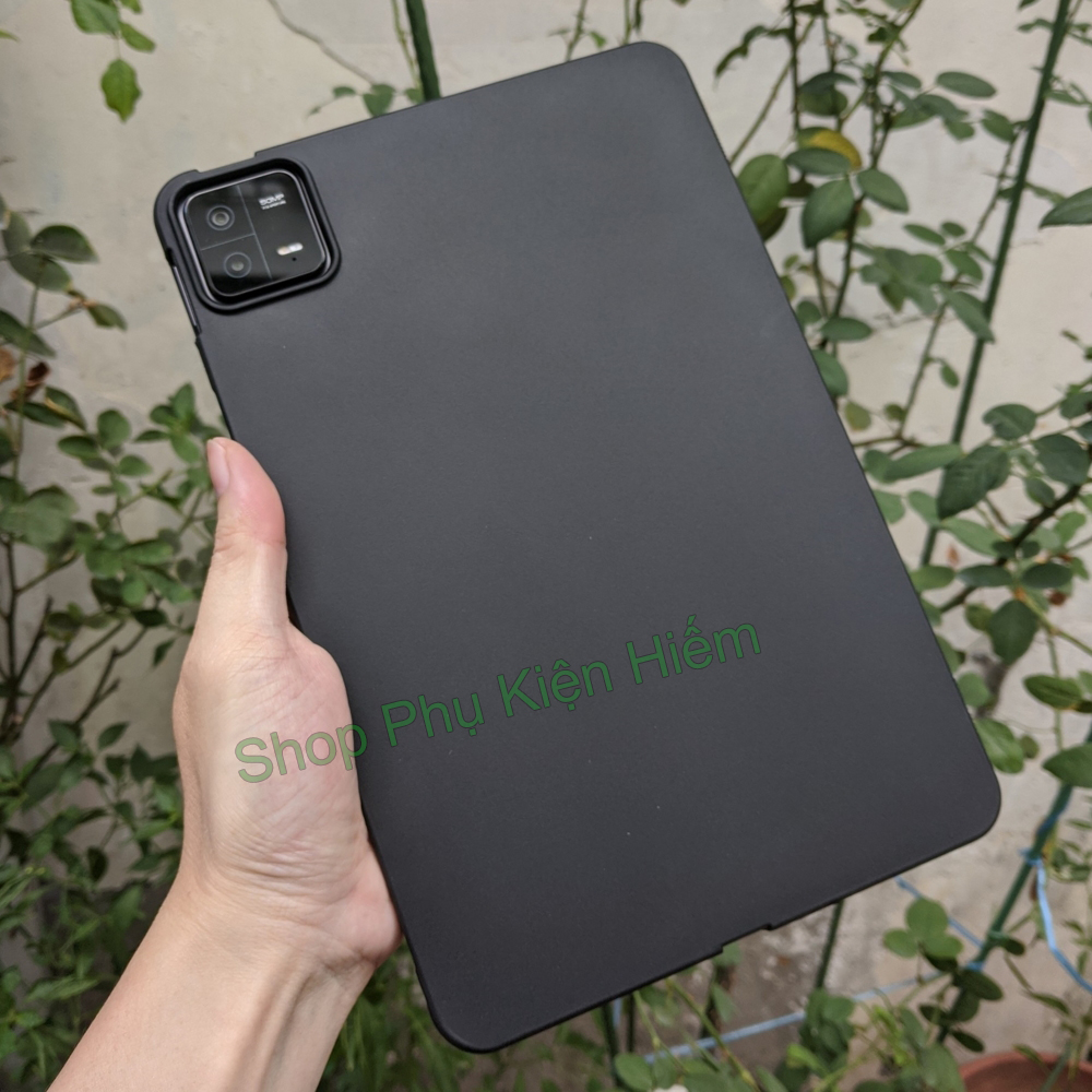 Ốp lưng dành cho Mi Pad 6 - Mi Pad 6 Pro dẻo đen nhám