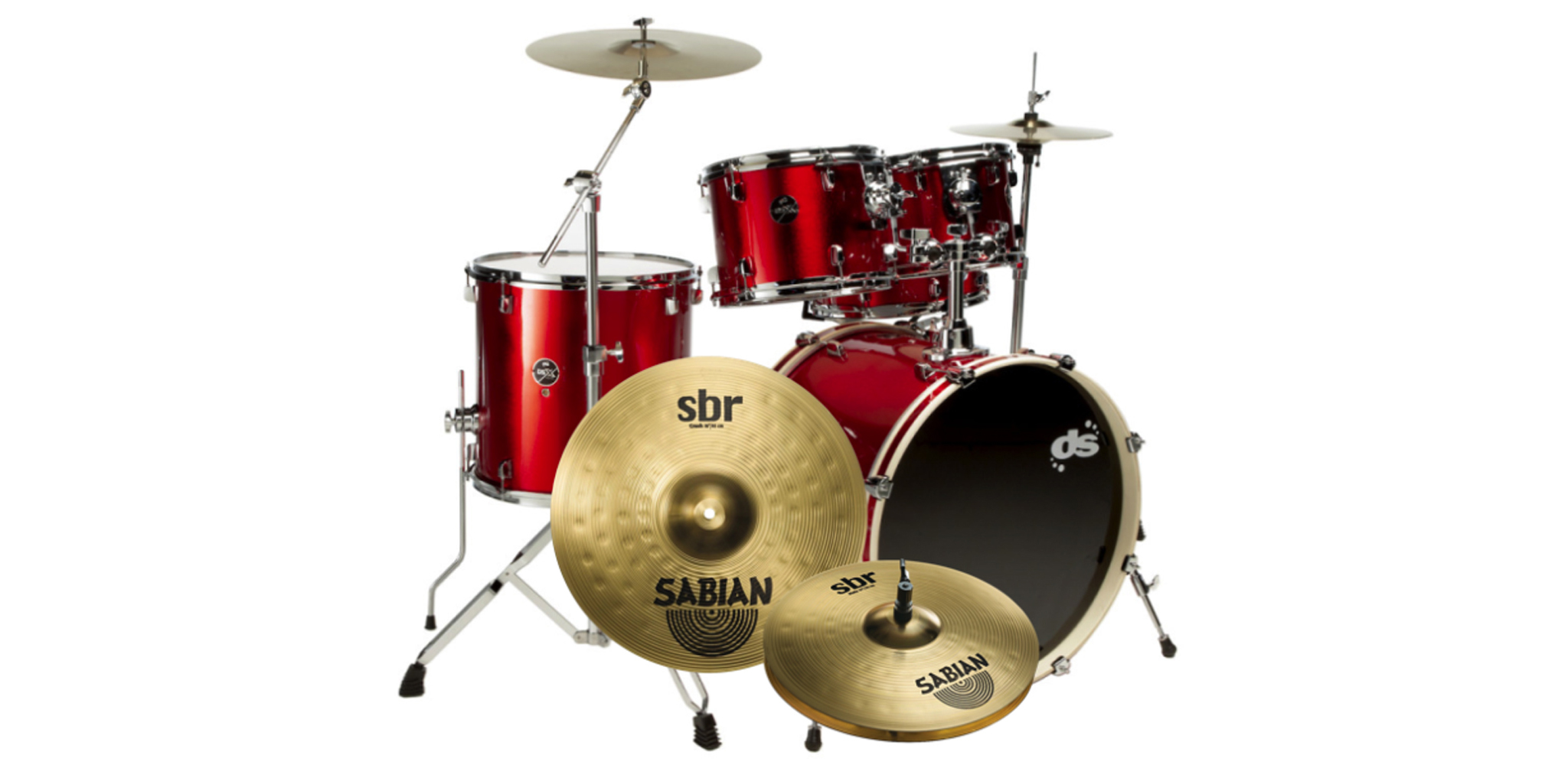 Hình ảnh DSX2251CRS DSX PRO Candy Red Sparkle DS Drum-Hàng Chính Hãng