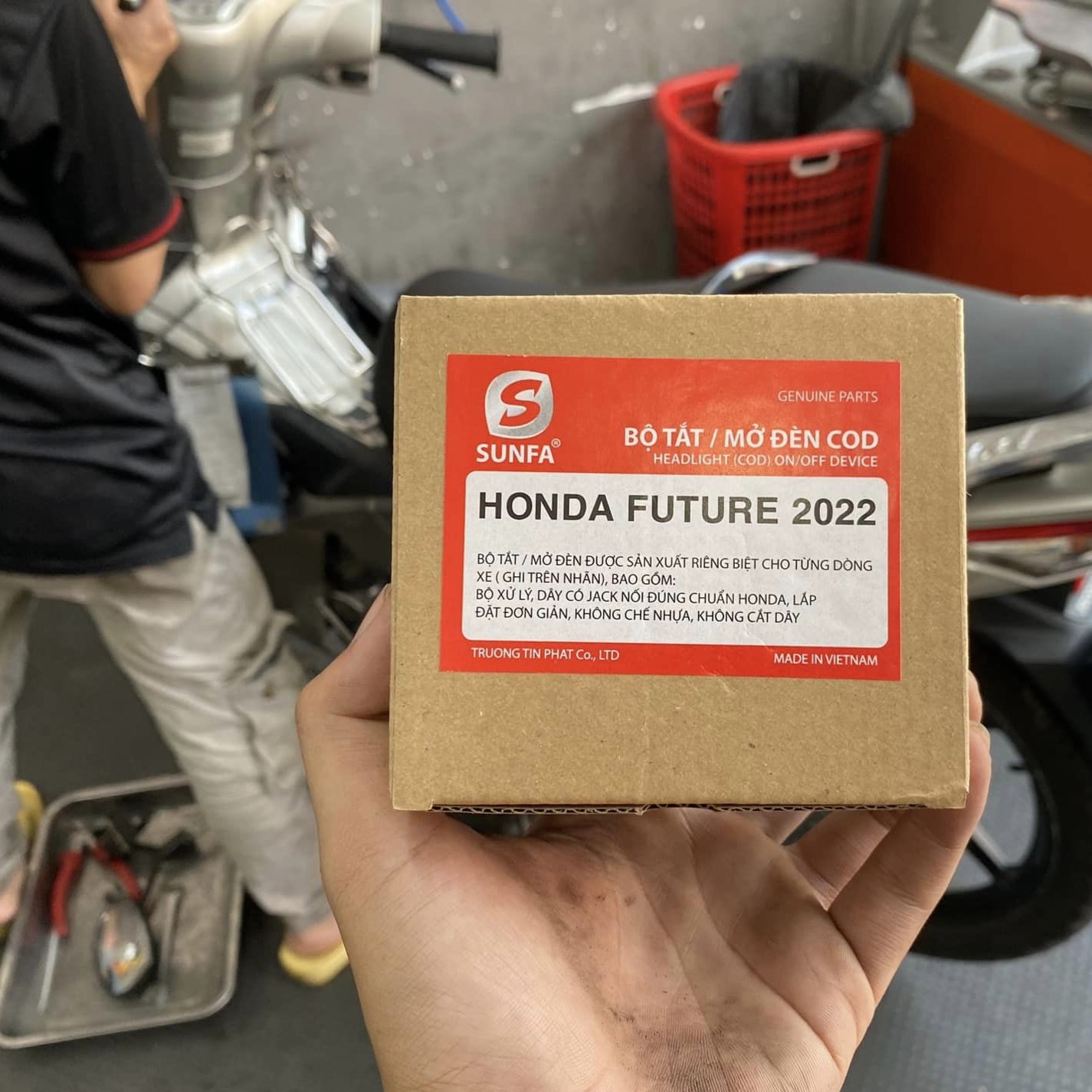 Bộ công tắc đèn Sunfa cho Future Led 2022 - 2024 (090037)