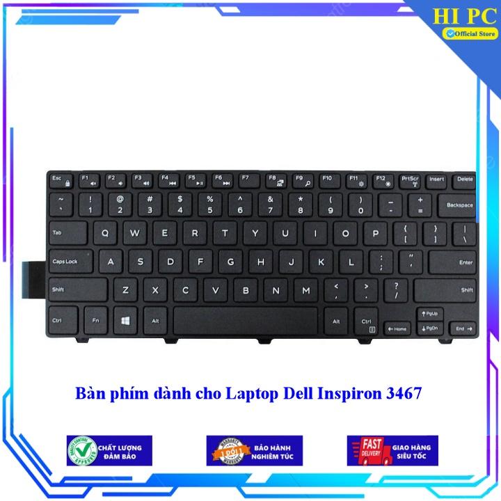 Bàn phím dành cho Laptop Dell Inspiron 3467 - Hàng Nhập Khẩu